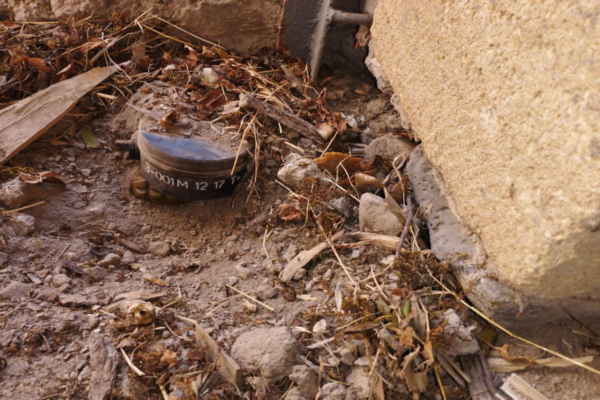 Trap mines installed by Armenians in houses in Azerbaijan's Lachin discovered -PHOTO 