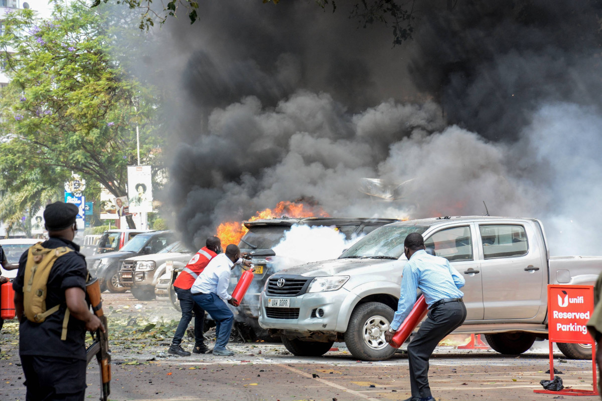Homemade explosive device in east Congo injures at least 10