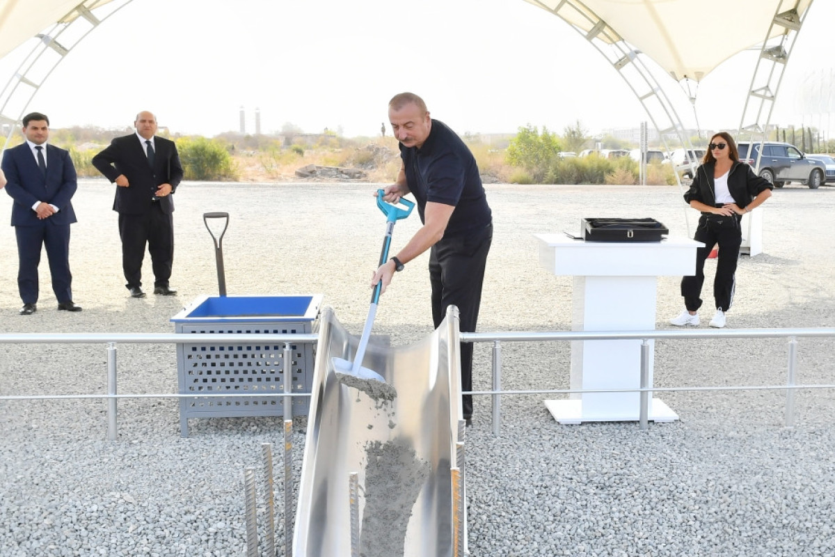 Foundation of the City Hotel Agdam hotel was laid-UPDATED 