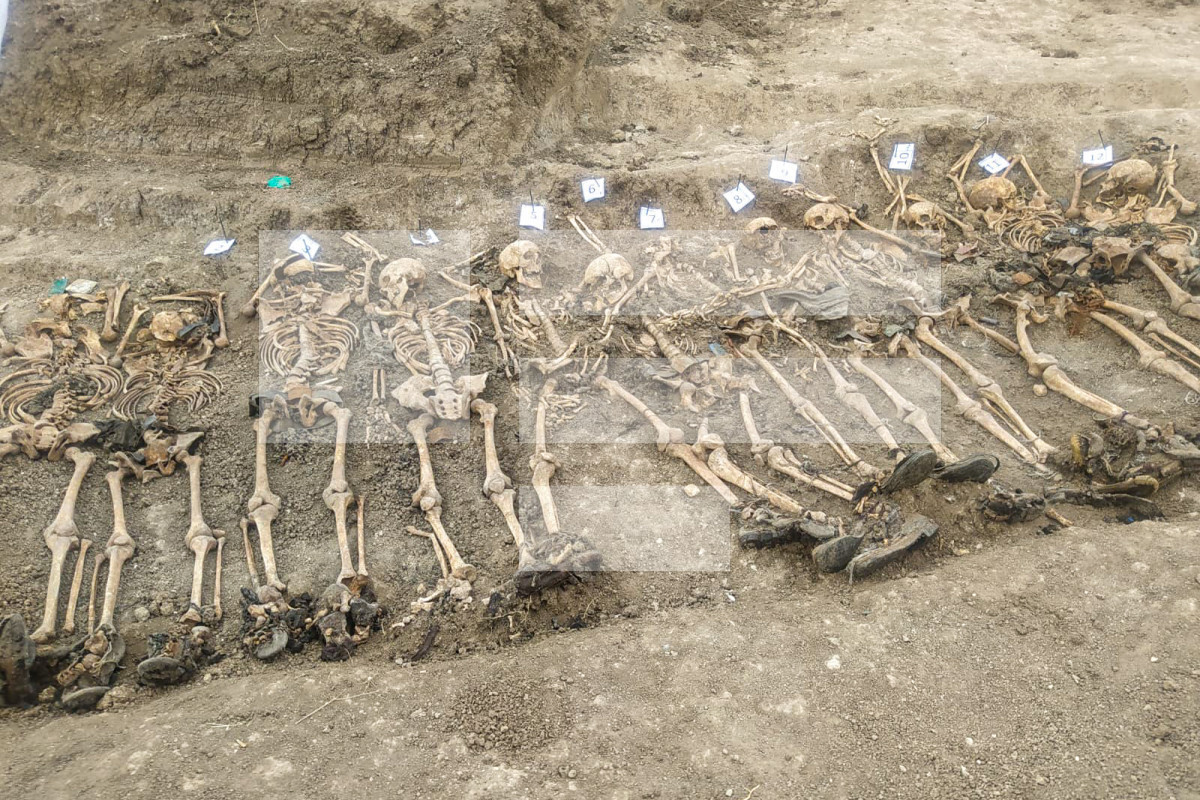 Azerbaijani diaspora organizations appealed to int'l community regarding mass burial site found in the village of Edilli of Khojavand District