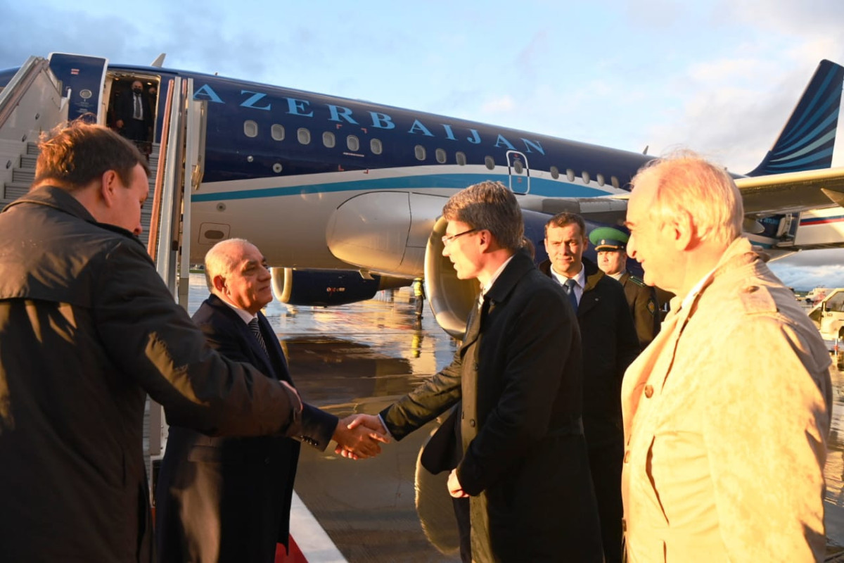 Azerbaijan's PM visits Russia
