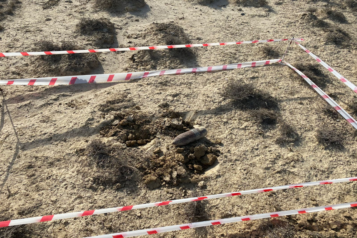 MES: Artillery shell found and neutralized in Baku-VIDEO 