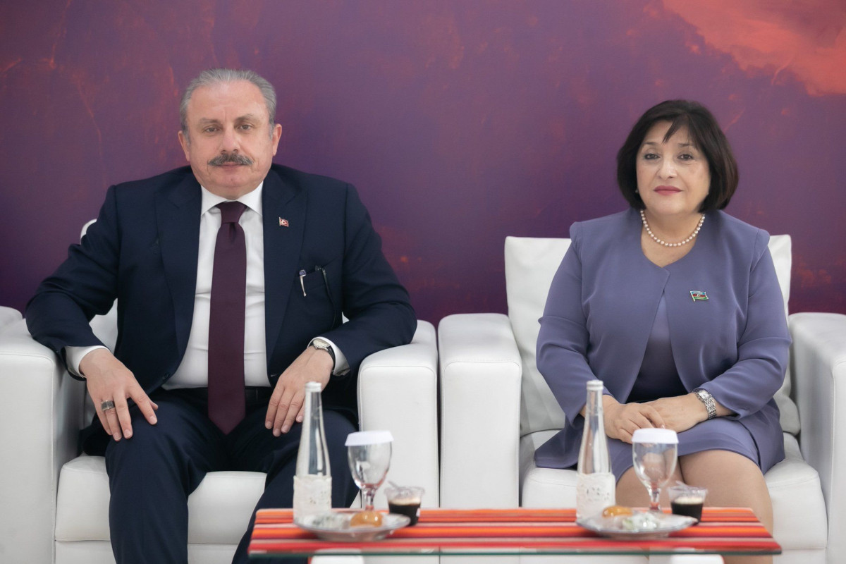 Mustafa Shentop and Sahiba Gafarova