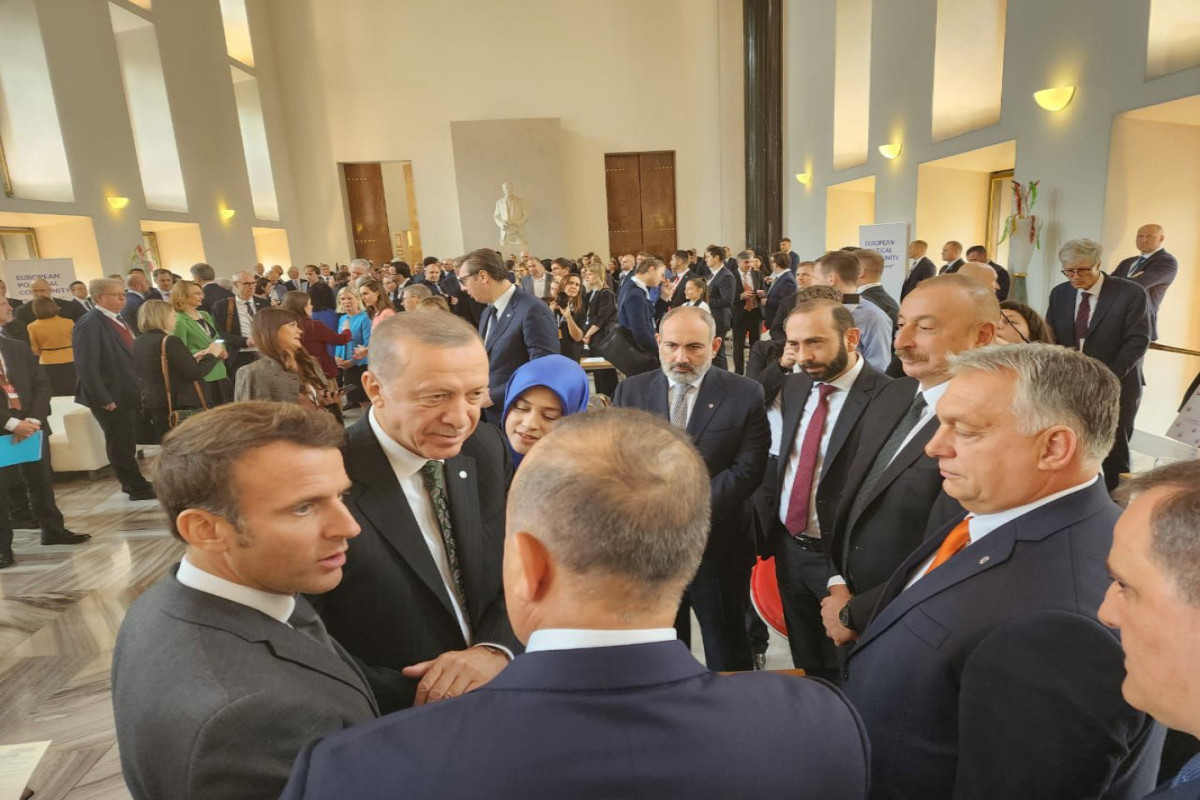 Prague hosted an informal meeting of leaders of Azerbaijan, Türkiye and Armenia-PHOTO -VIDEO 