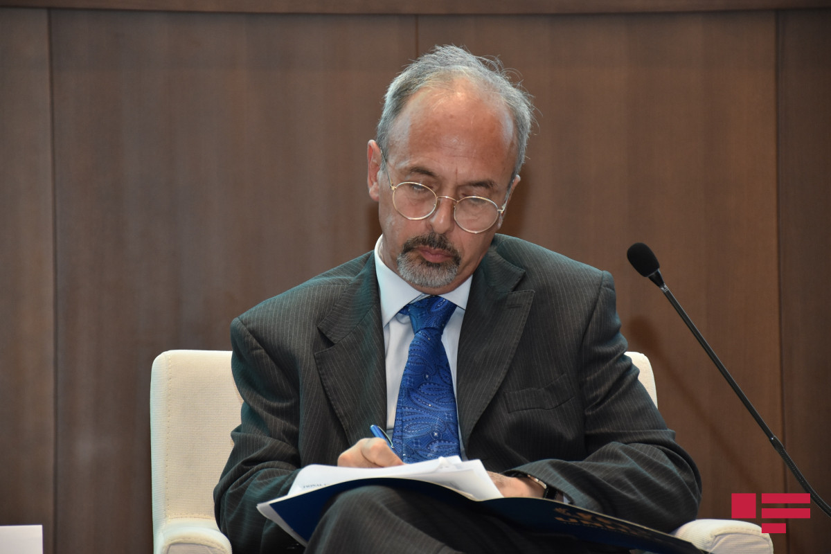 Guido Ambrosio, the head of the Azerbaijan Delegation of the UN High Commissioner for Refugees
