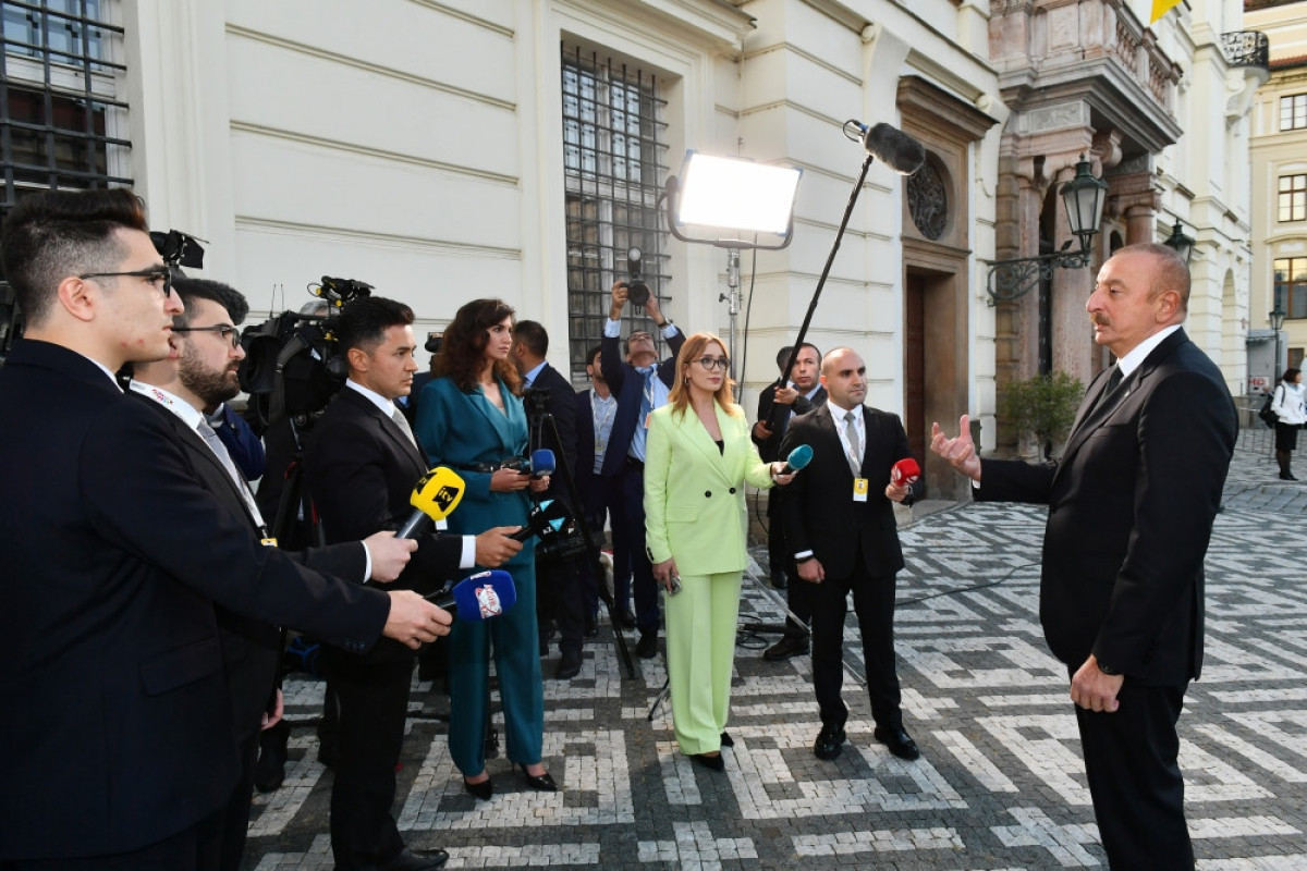Azerbaijani President: "We plan to continue informal relations with representatives of the Armenian population of Karabakh"