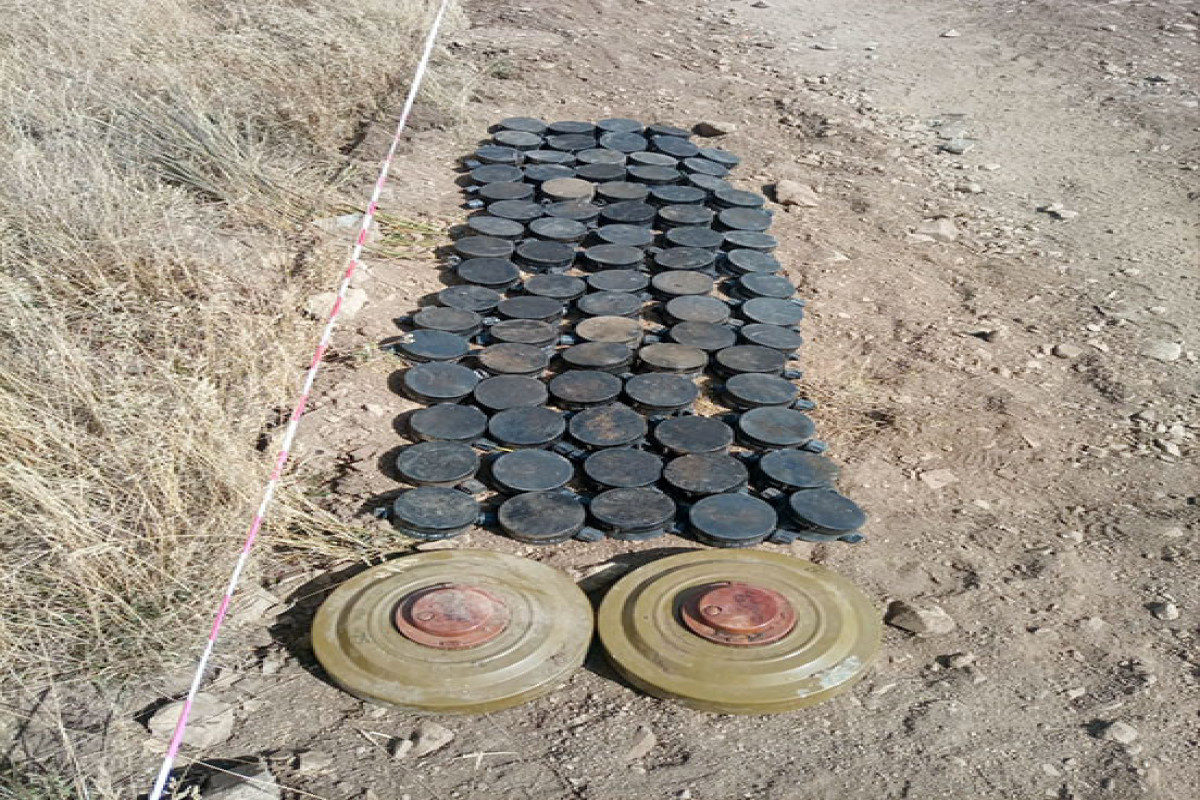 Azerbaijan's Ministry of Defence detects and neutralizes next mines in Kalbajar and Dashkasan-VIDEO 