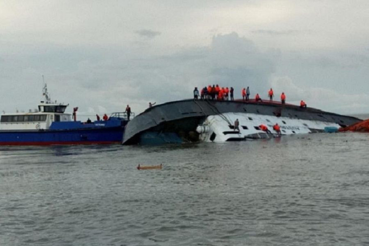Russian ships clashed in Caspian sea, left injured