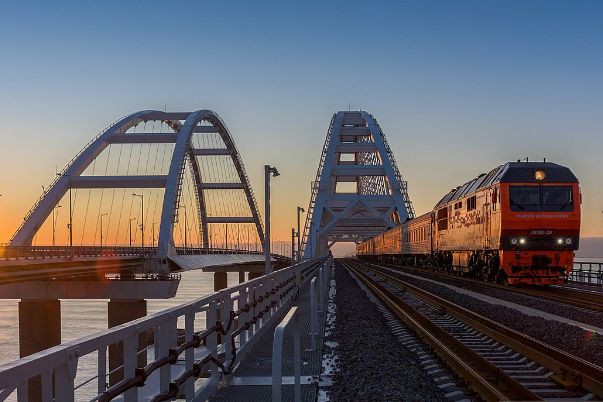 Traffic suspended on railway and road parts of Crimean Bridge due to explosion