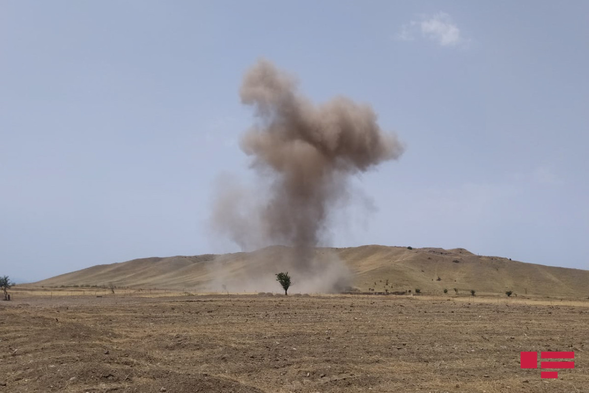 Tractor hits mine in Azerbaijan's Fuzuli district