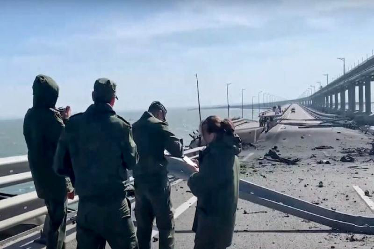 Ukraine shifts blame to Russia for bridge collapse