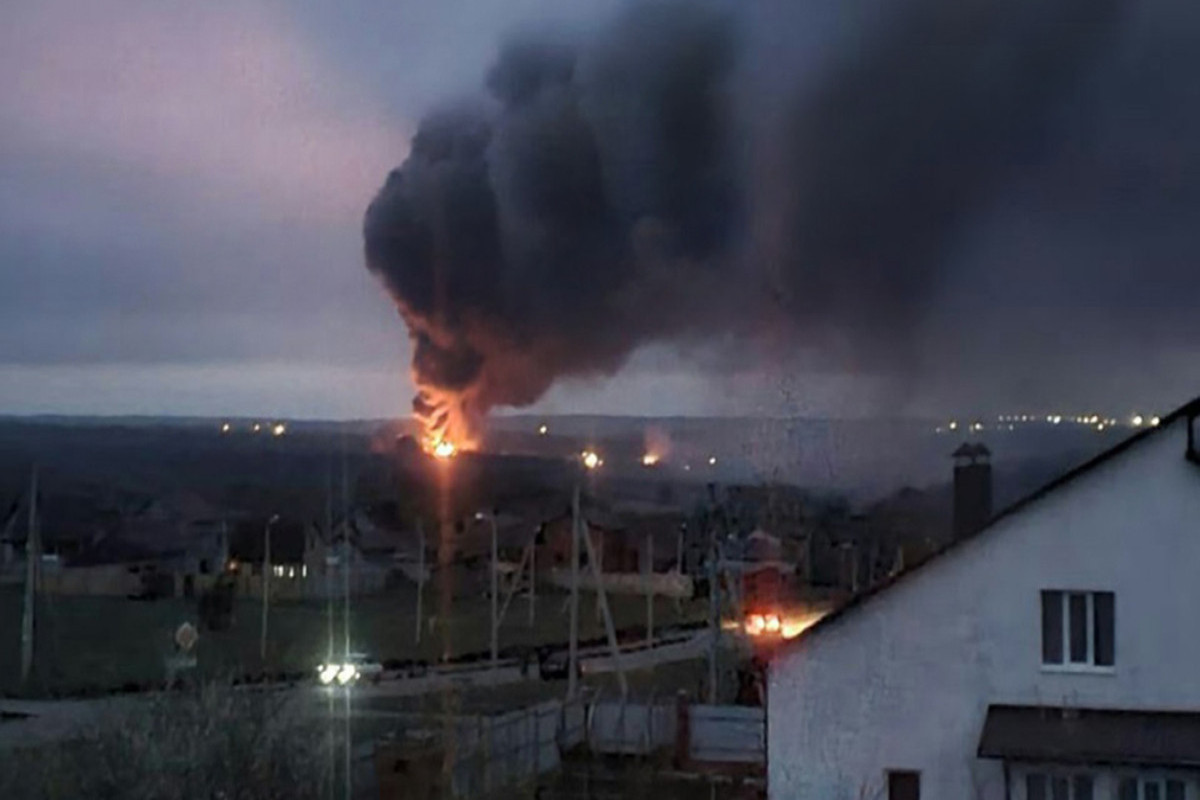 Loud blast heard in Russia's Belgorod near Ukraine border - witness