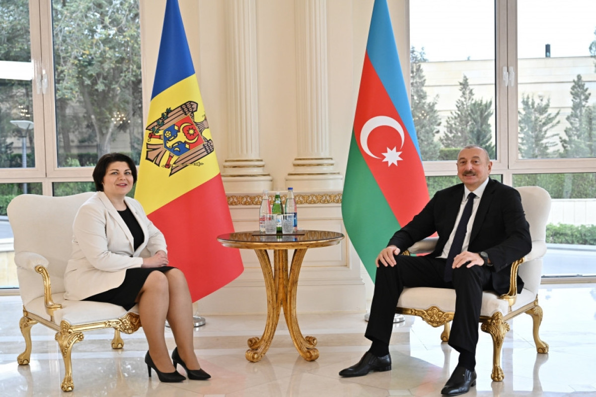President Ilham Aliyev, Prime Minister of Moldova held one-on-one meeting