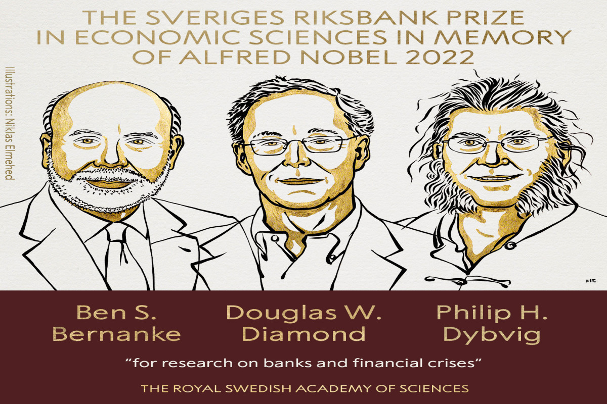 Nobel Economics Prize goes to Ben Bernanke, Douglas Diamond and Philip Dybvig