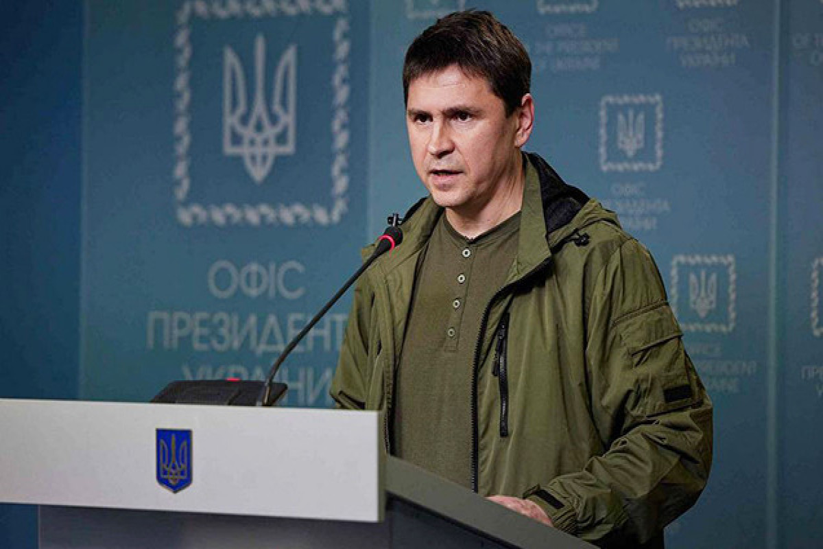 Advisor to the Ukrainian Presidential Office Mikhail Podolyak