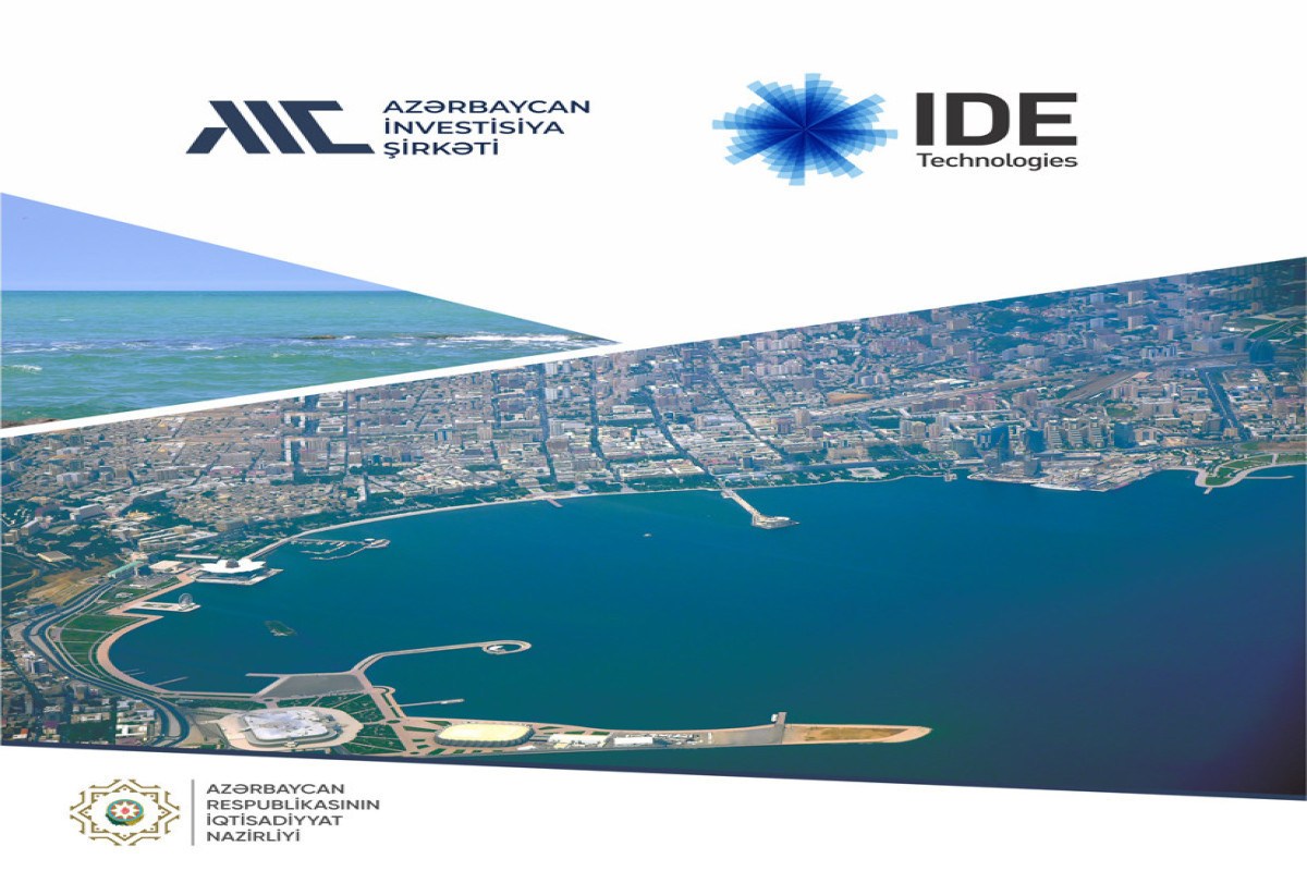 Plant on desalination of the Caspian Sea to be established in Azerbaijan