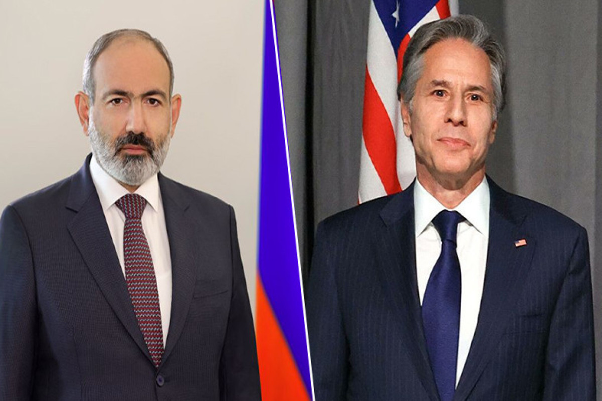 Nikol Pashinyan, Antony Blinken