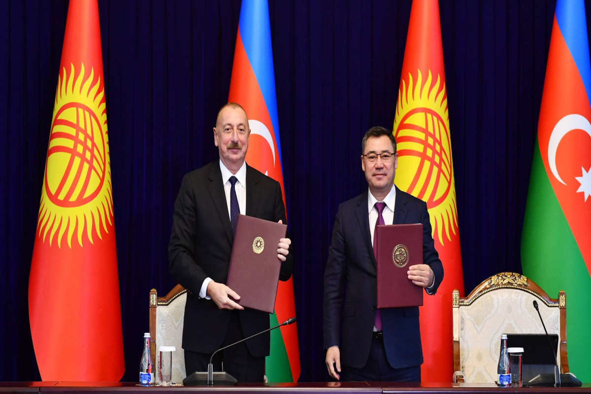 Azerbaijan, Kyrgyzstan signed documents-Kyrgyzstan documents were signed