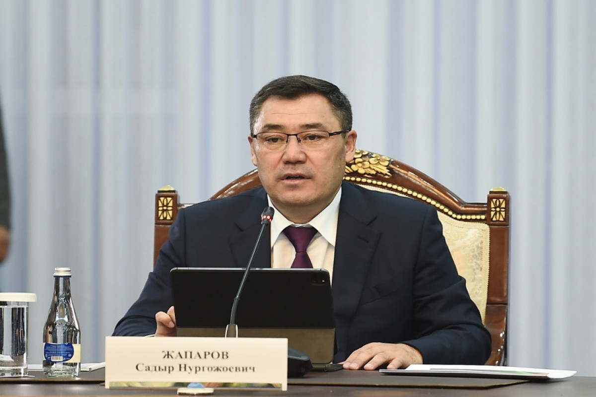 Sadyr Japarov,  President of the Kyrgyz Republic