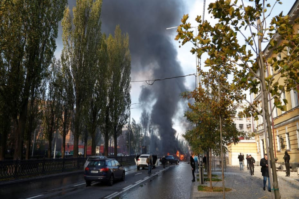 Sirens sound across Ukraine as Russia strikes cities again