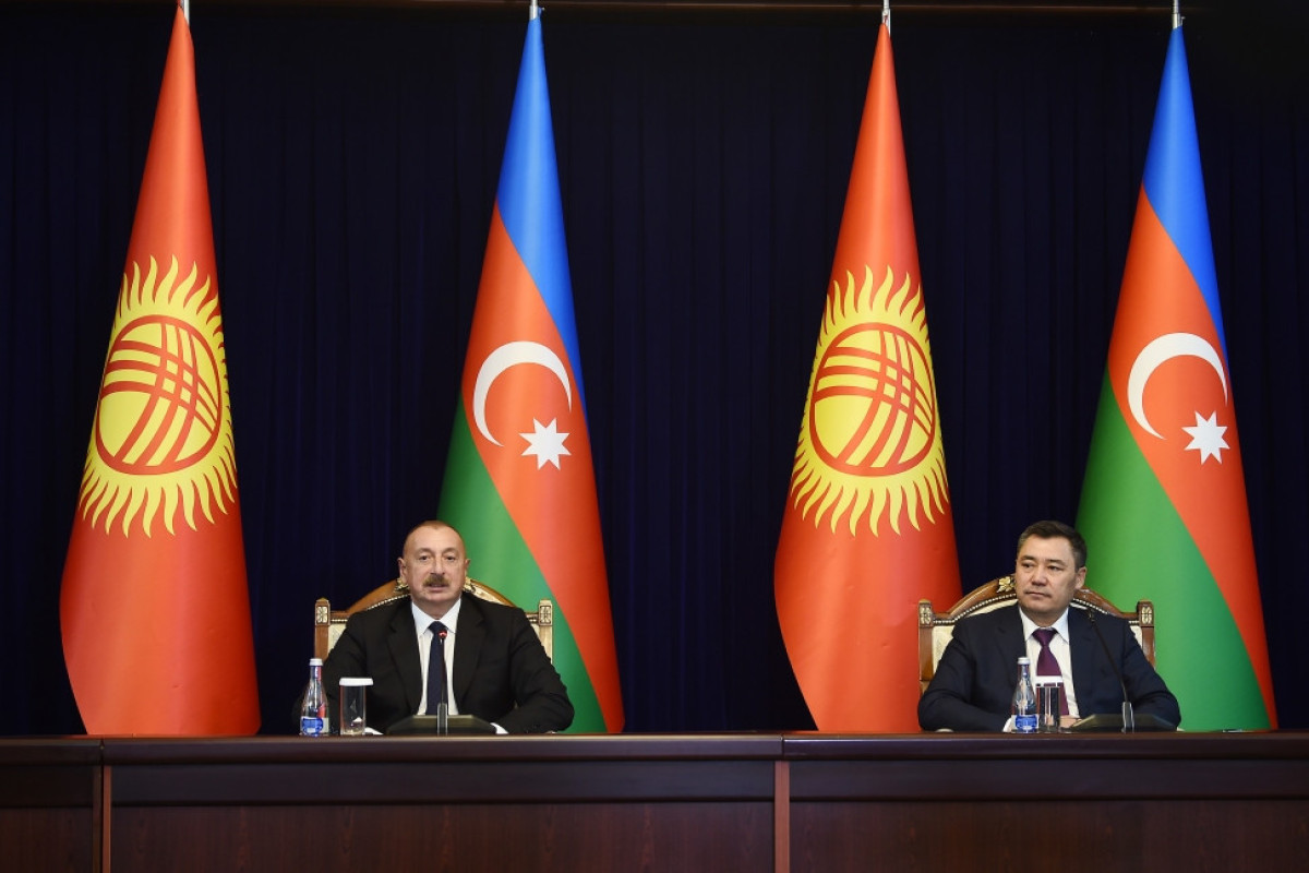 President of Azerbaijan: "Our Azersky and Azerspace-1 satellites provide services to our Kyrgyz partners"