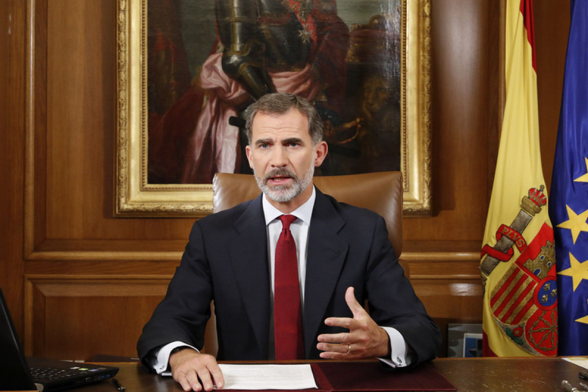 President of Azerbaijan congratulates King of Spain