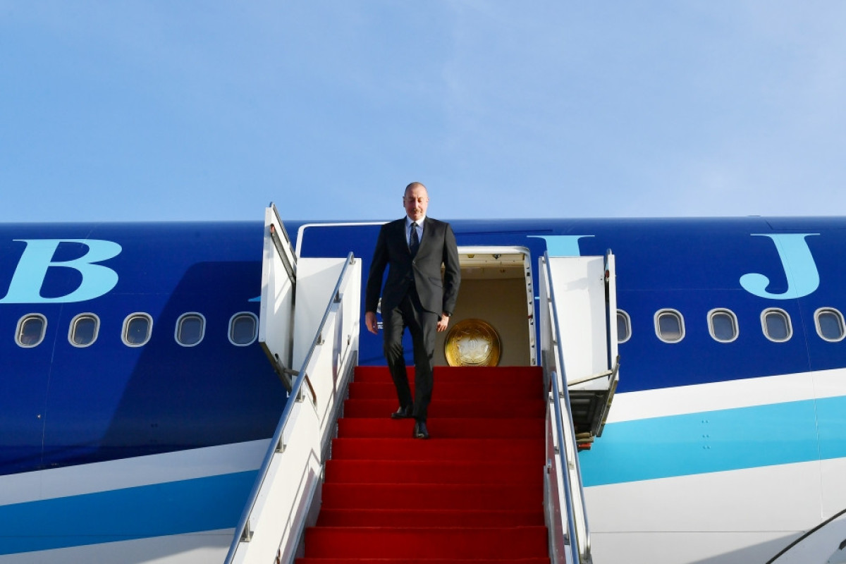 Azerbaijani President pays a working visit to Kazakhstan