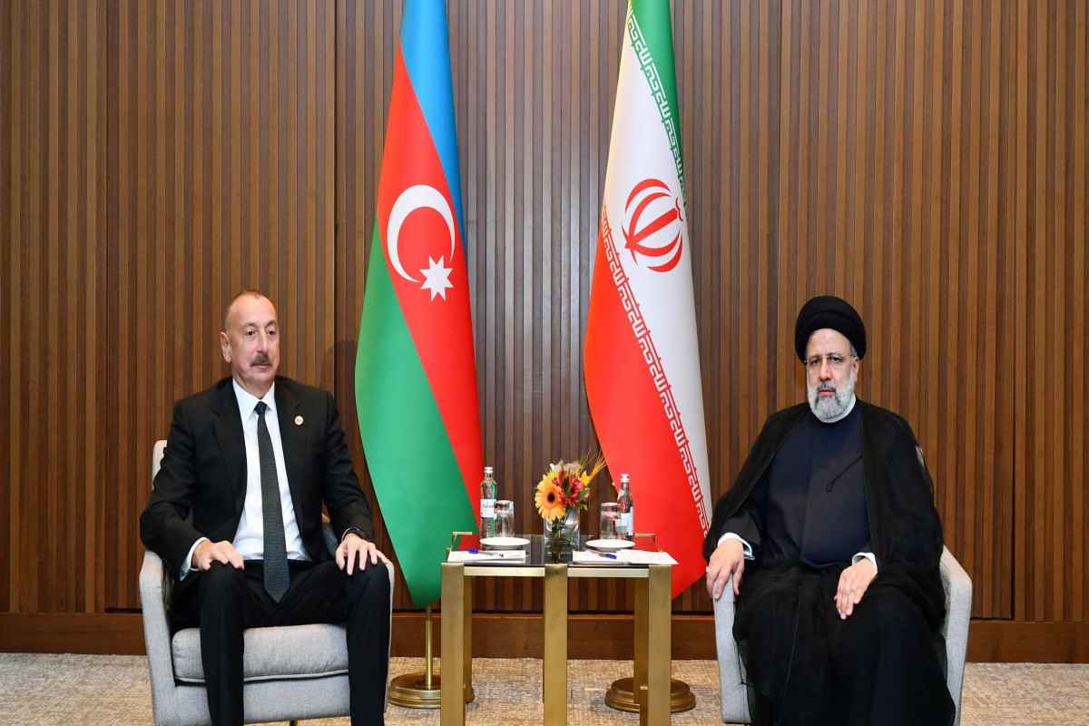 President Ilham Aliyev holds meeting with Iranian President Seyyed Ebrahim Raisi in Astana