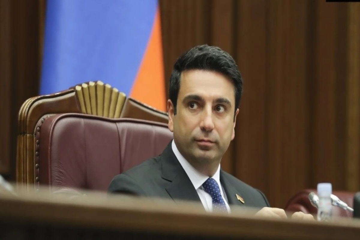 speaker of the Armenian Parliament Alen Simonyan