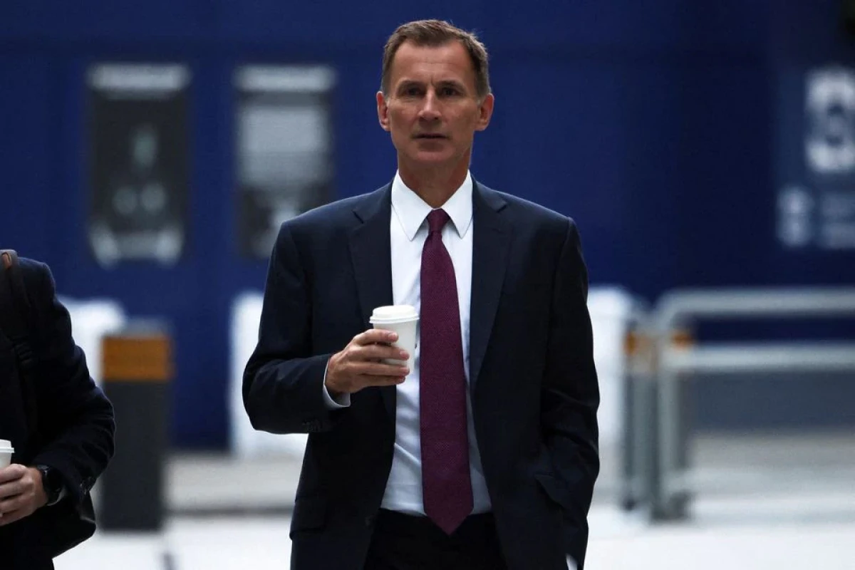 Jeremy Hunt, British Chancellor of the Exchequer