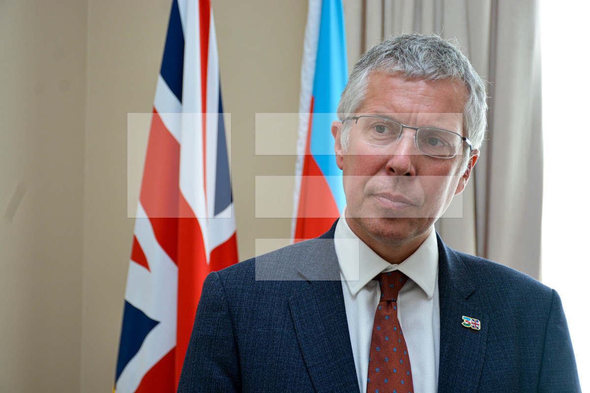 Fergus Auld,  British ambassador to Azerbaijan