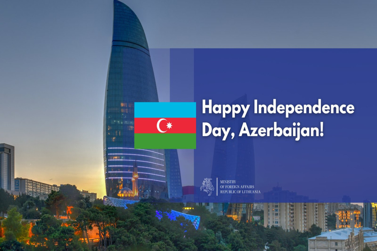 Lithuanian MFA congratulates Azerbaijani people