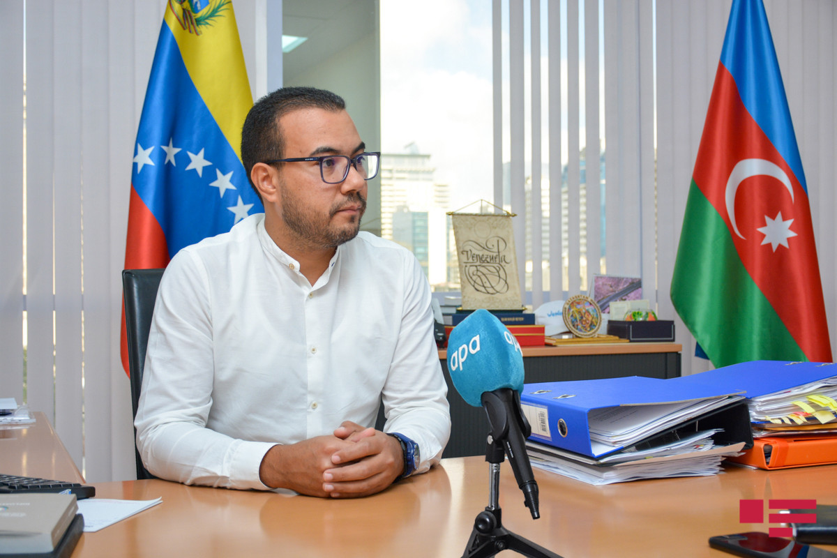 Christopher Alberto Martinez Berrotera, Ambassador Extraordinary and Plenipotentiary of the Bolivarian Republic of Venezuela to Azerbaijan