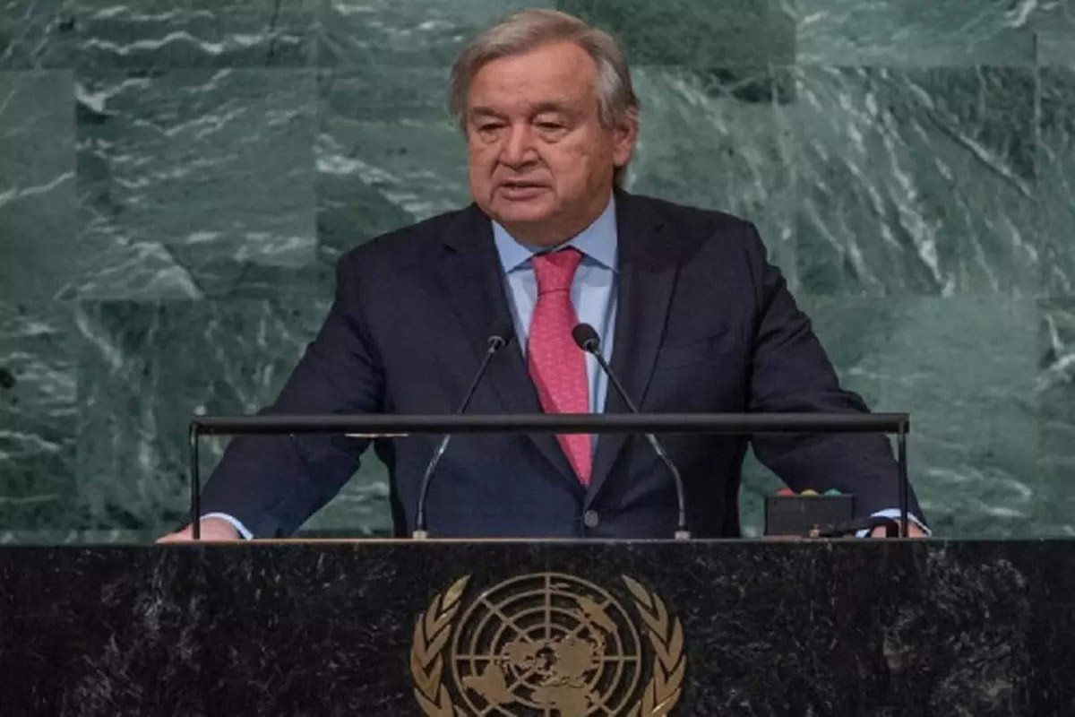 Guterres called on world countries to fight terrorism