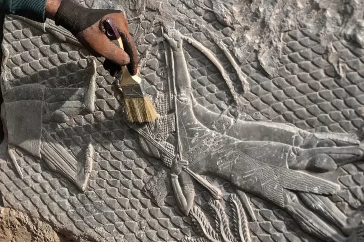 Stunning ancient rock carvings found in Iraq