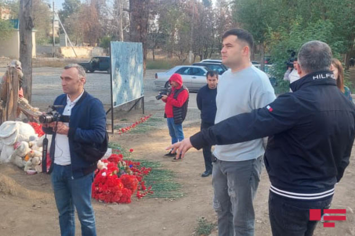 A group of foreign journalists visits Azerbaijan's Ganja