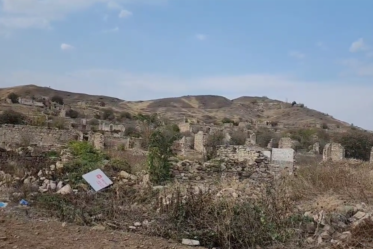 Azerbaijan's Presidential Aide shares video from Jabrayil reflecting Armenian vandalism-VIDEO 