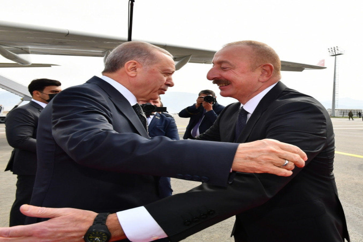First official welcoming ceremony of the President of Turkiye took place at Zangilan airport