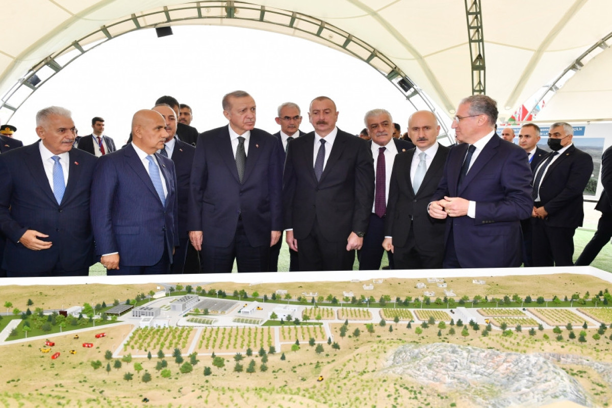 Foundation stone was laid for “Azerbaijan-Turkiye International Forestry Training Center”, “Smart Seedlings" and "Friendship Forest" Complex