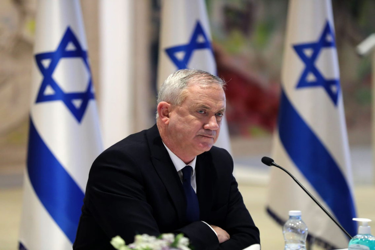 Israeli Defense Minister Benny Gantz
