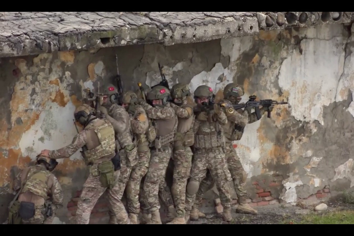 Joint exercises of Azerbaijani, Turkish and Georgian special forces end