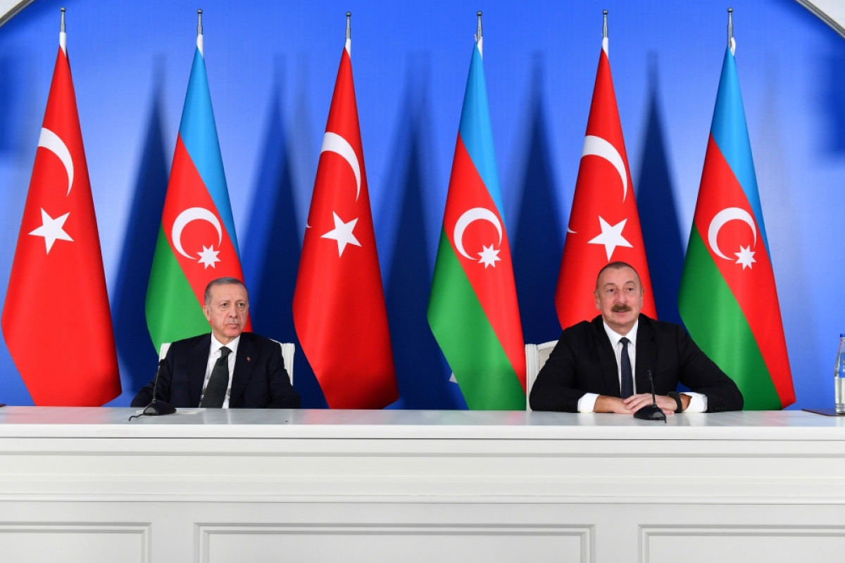 Azerbaijani, Turkish presidents made joint press statements in Jabrayil city