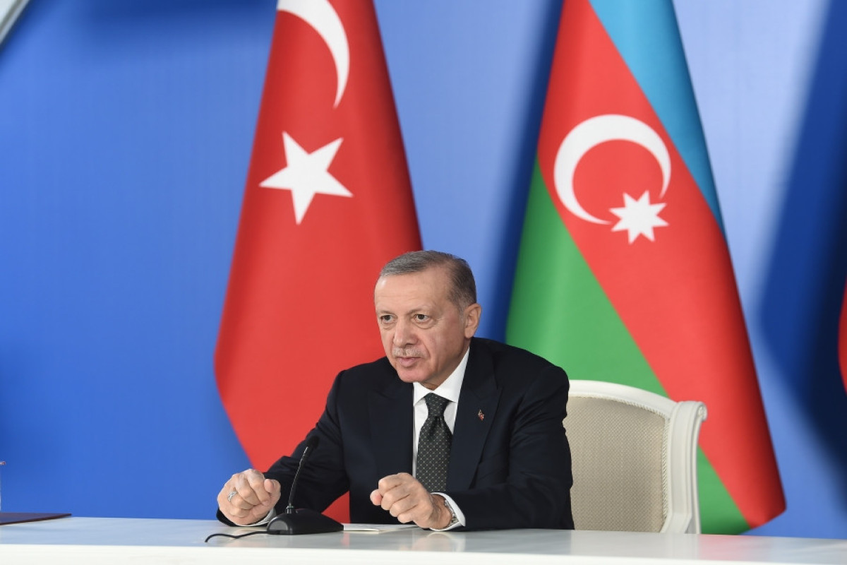 President of Turkiye Recep Tayyip Erdogan