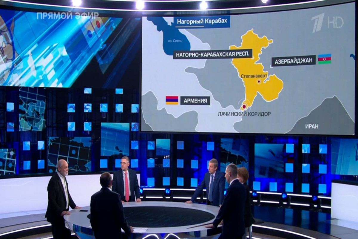 Another provocation was committed against Azerbaijan on Russian television