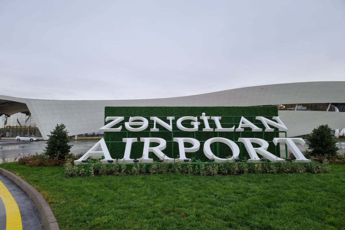 First civilian flight conducted to Zangilan Airport today
