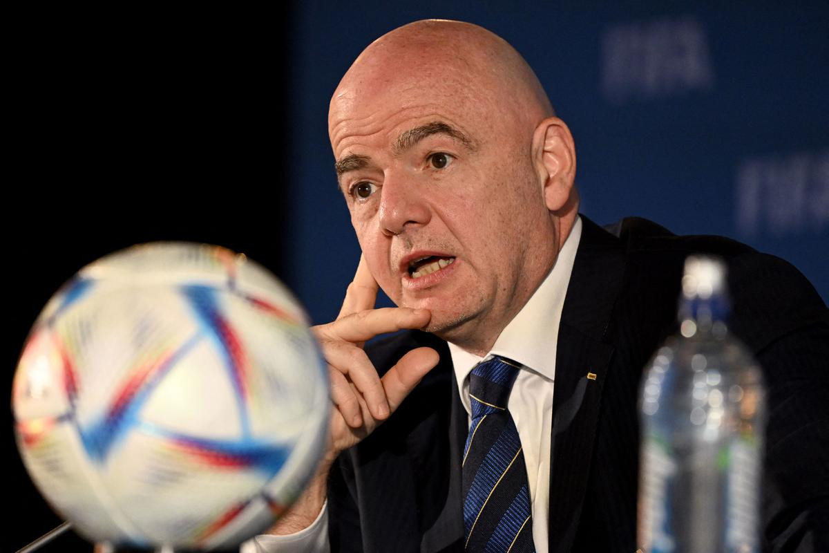 Gianni Infantino, President of the International Football Federation