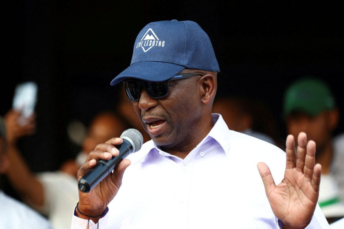 Sam Matekane, leader of Lesotho's Revolution For Prosperity (RFP) political party