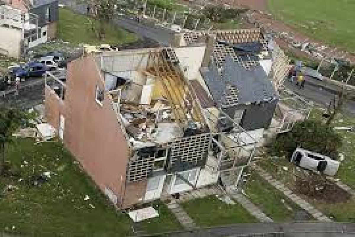 Mini tornado hits northern France