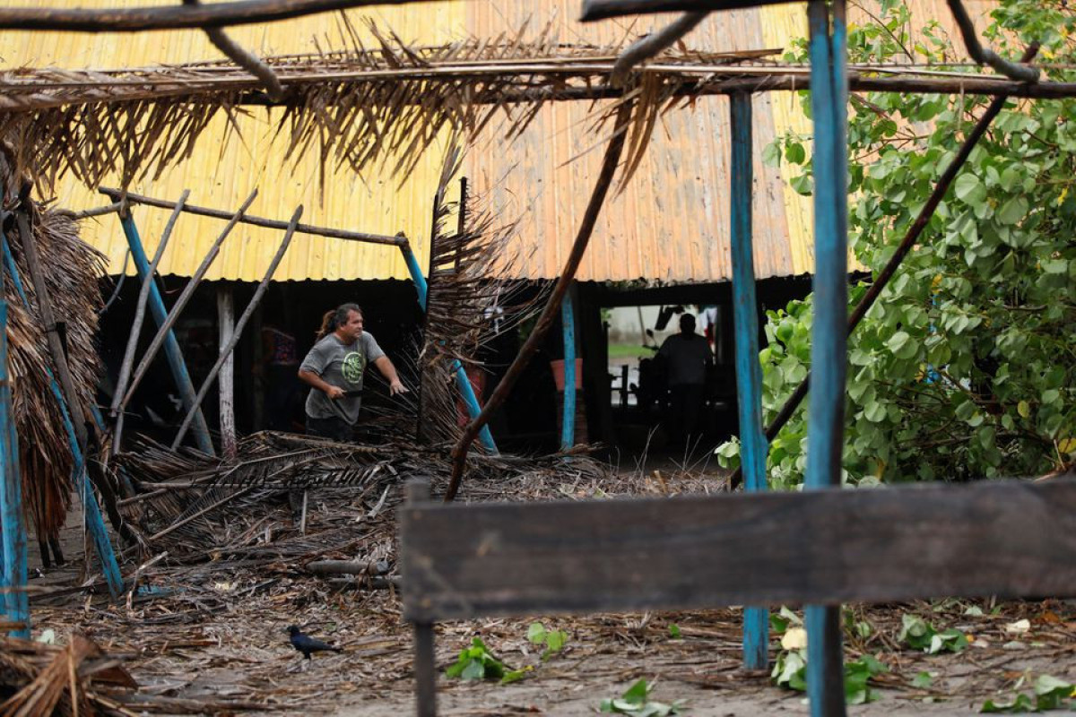 Two dead in Mexico after Storm Roslyn dumps heavy rains, flooding