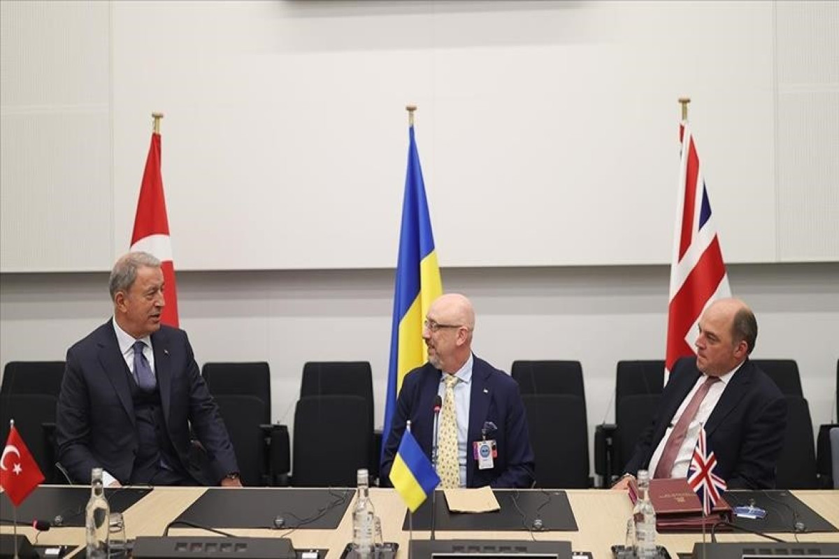 Hulusi Akar, Oleksii Reznikov, Ben Wallace